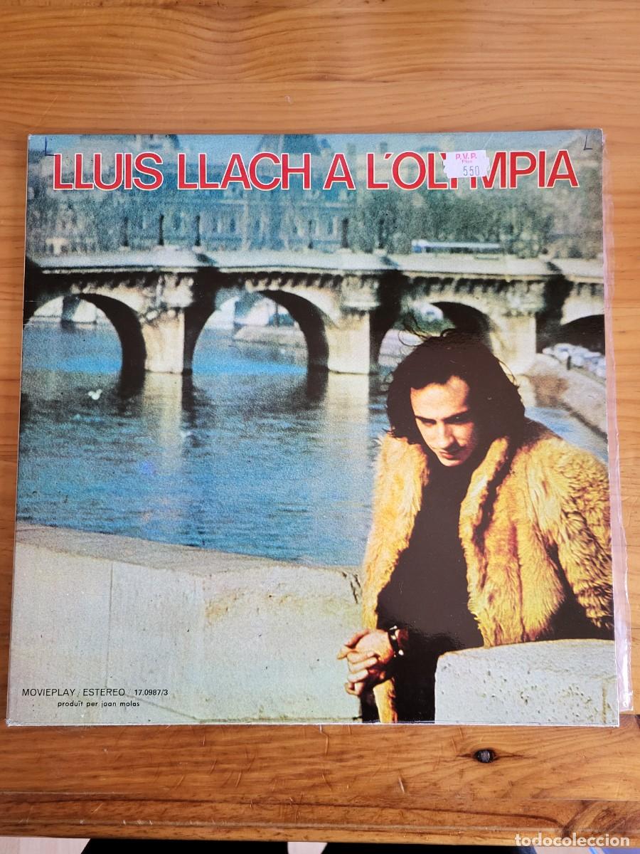 Discos de vinilo: LLUIS LLACH A LOLYMPIA - Foto 1