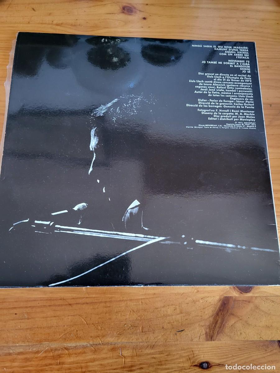 Discos de vinilo: LLUIS LLACH A LOLYMPIA - Foto 2