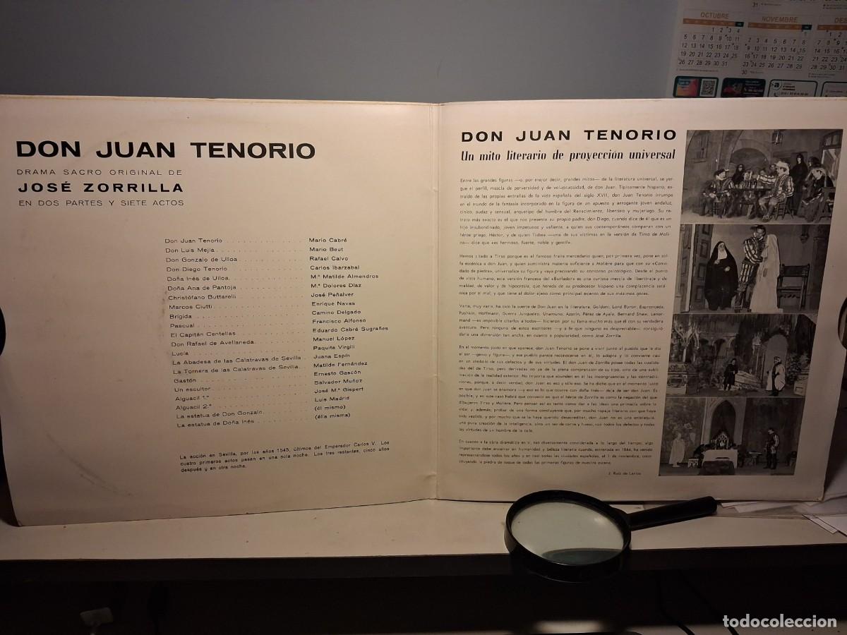 Discos de vinilo: DOBLE LP DON JUAN TENORIO ( MARIO CABRE, MARIA MATILDE ALMENDROS )