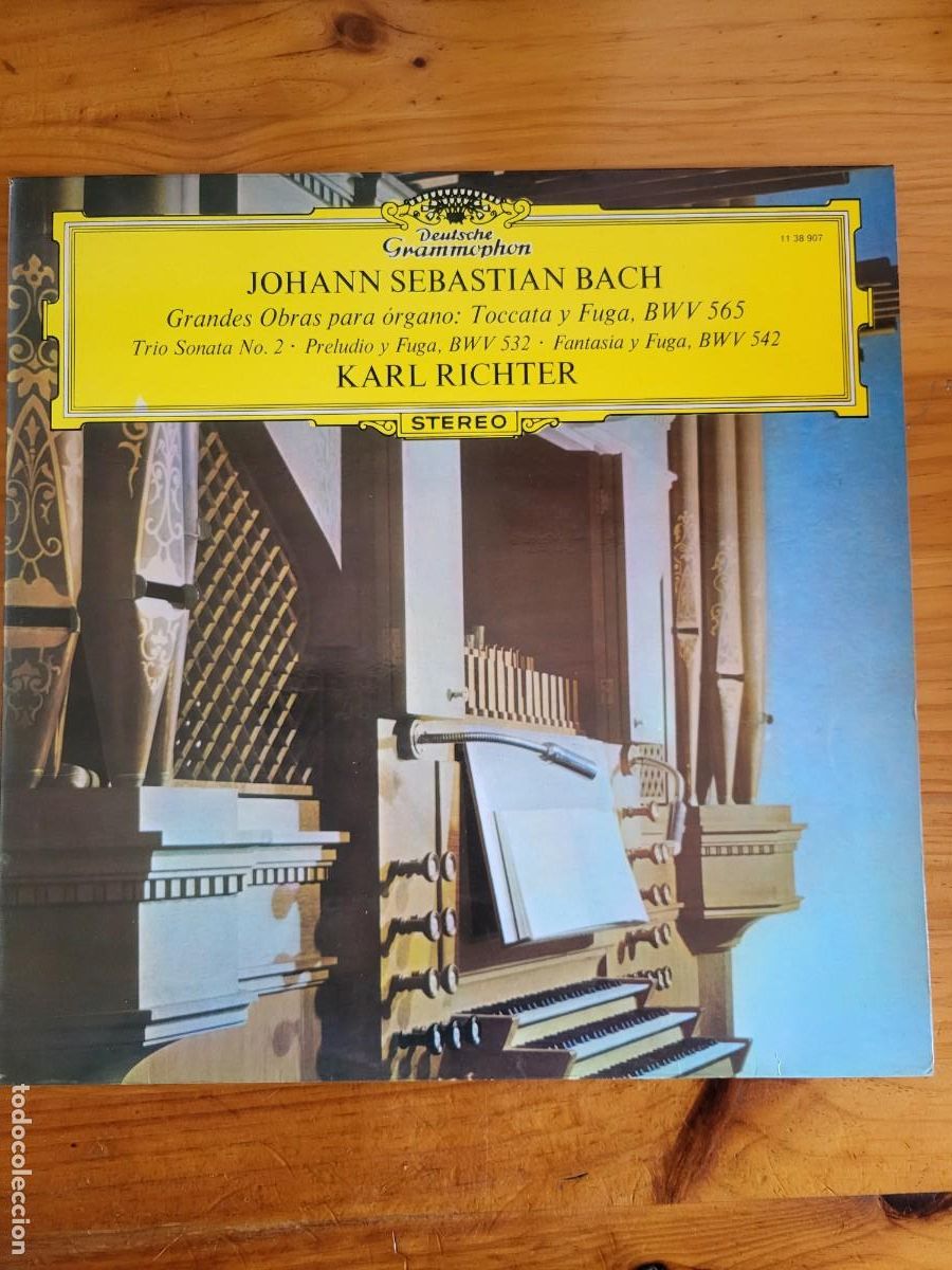 Discos de vinilo: JOHANN SEBASTIAN BACH - Foto 1