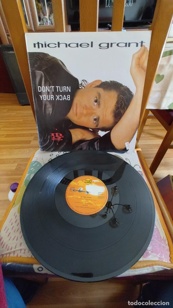 Discos de vinilo: MICHAEL GRANT-MAXI DON`T TURN YOUR BACK - Foto 1