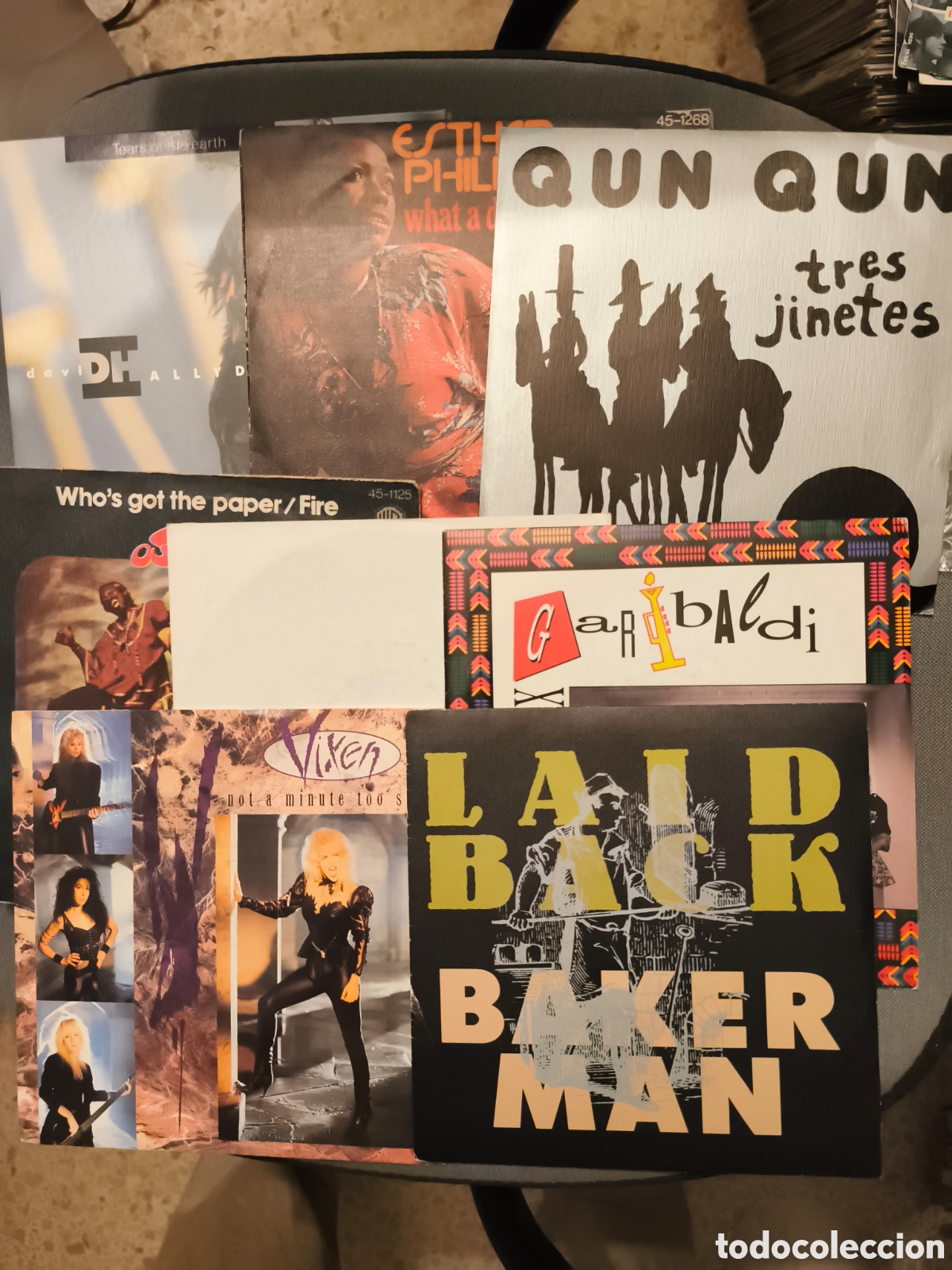 Discos de vinilo: Lote 30 discos pop internacional - Foto 2