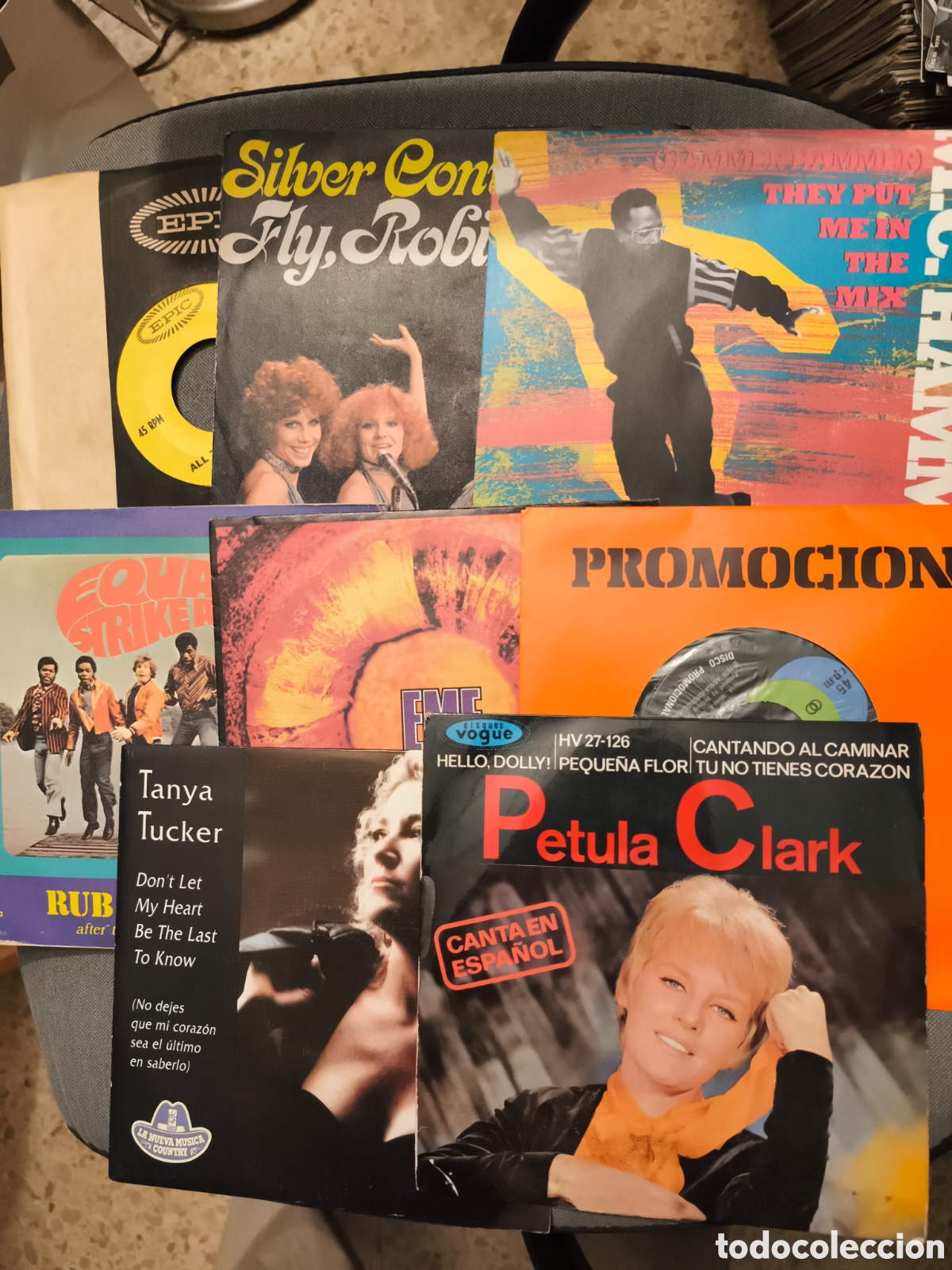 Discos de vinilo: Lote 30 discos pop internacional - Foto 3