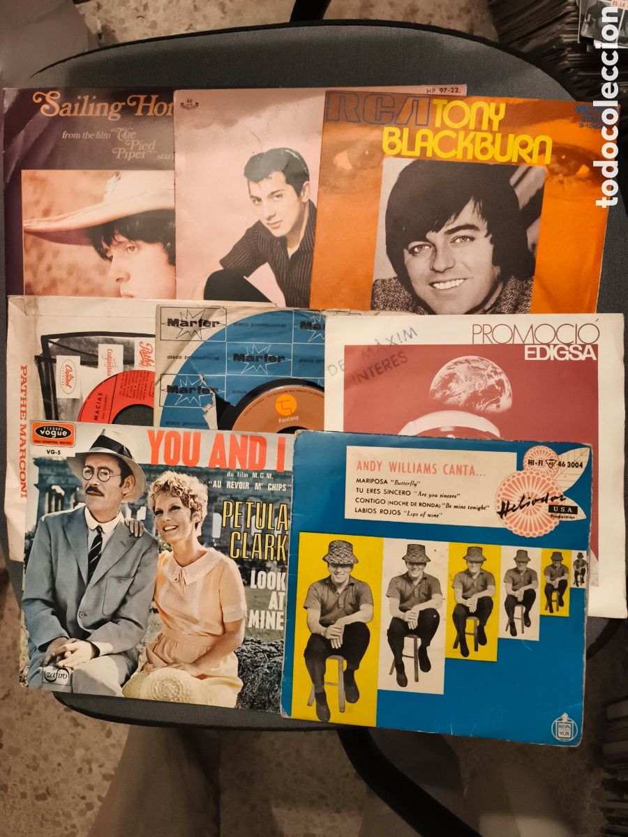 Discos de vinilo: Lote 30 discos pop internacional - Foto 1