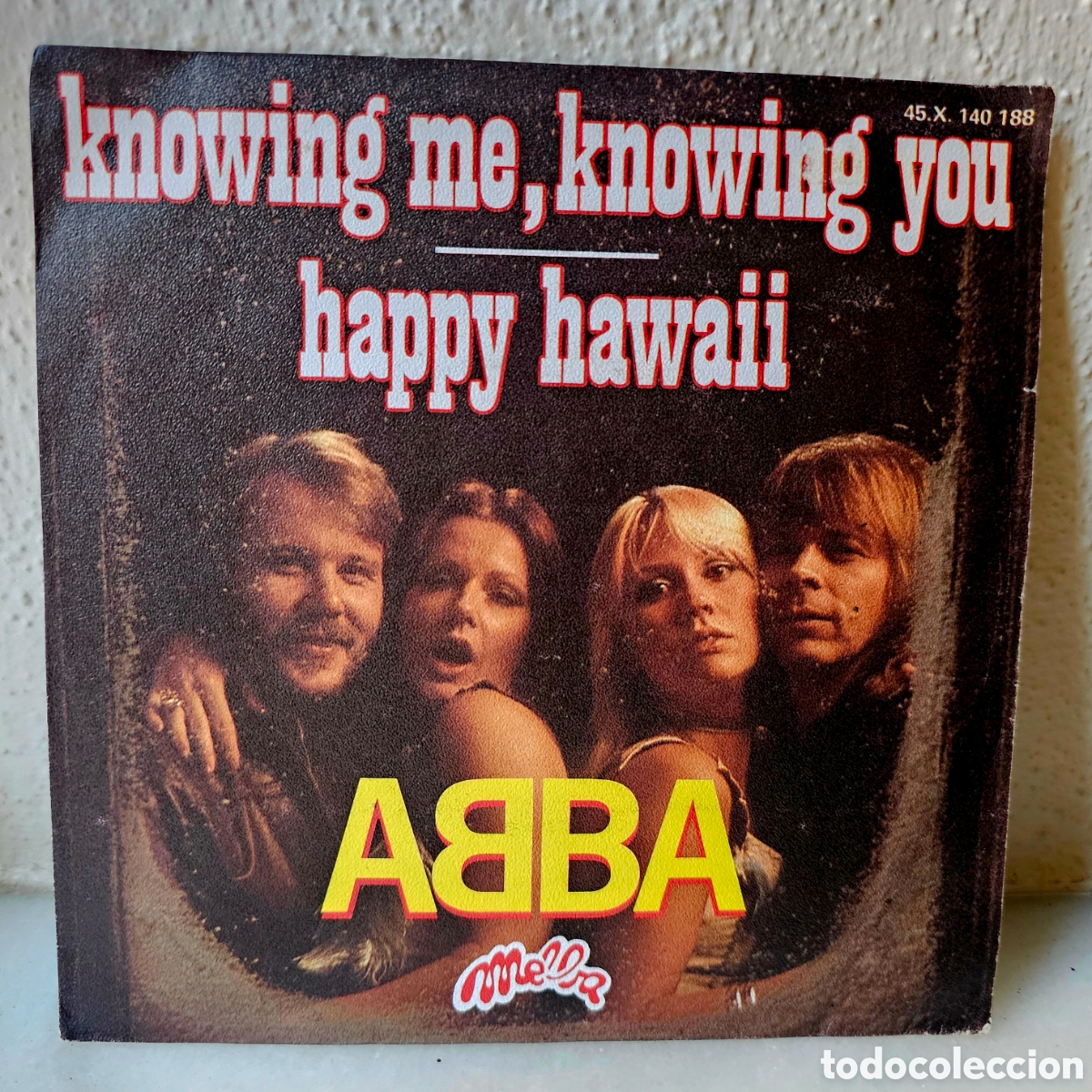 Discos de vinilo: Vinilo ABBA &rdquo;Knowing Me, Knowing You&rdquo; 7&rdquo;