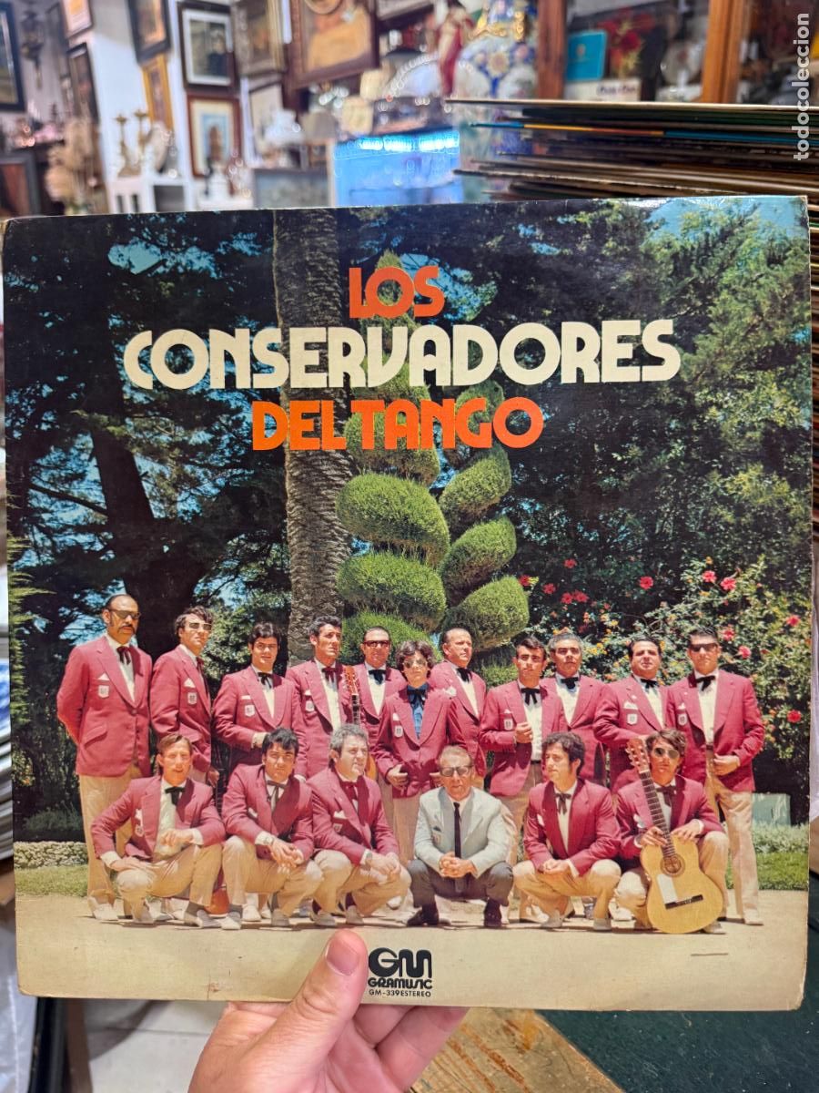 Discos de vinilo: LP LOS CONSERVADORES DEL TANGO - CARNAVAL DE CADIZ