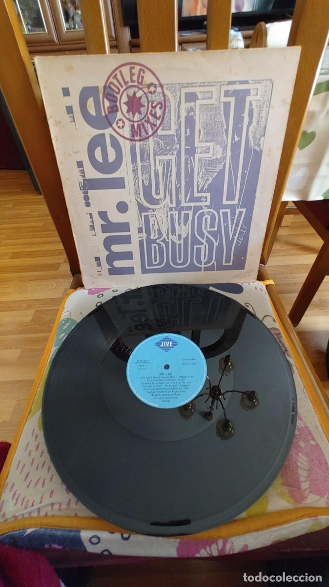 Discos de vinilo: MR.LEE-MAXI GET BUSY