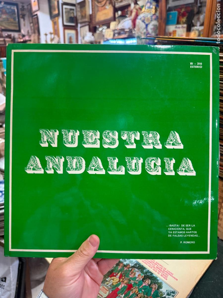 Discos de vinilo: LP NUESTRA ANDALUCIA - CARNAVAL DE CADIZ