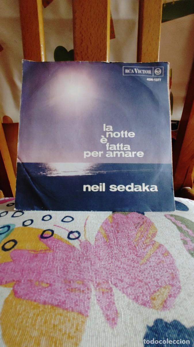 Discos de vinilo: NEIL SEDAKA-SINGLE LA FORZA DEL DESTINO - Foto 2