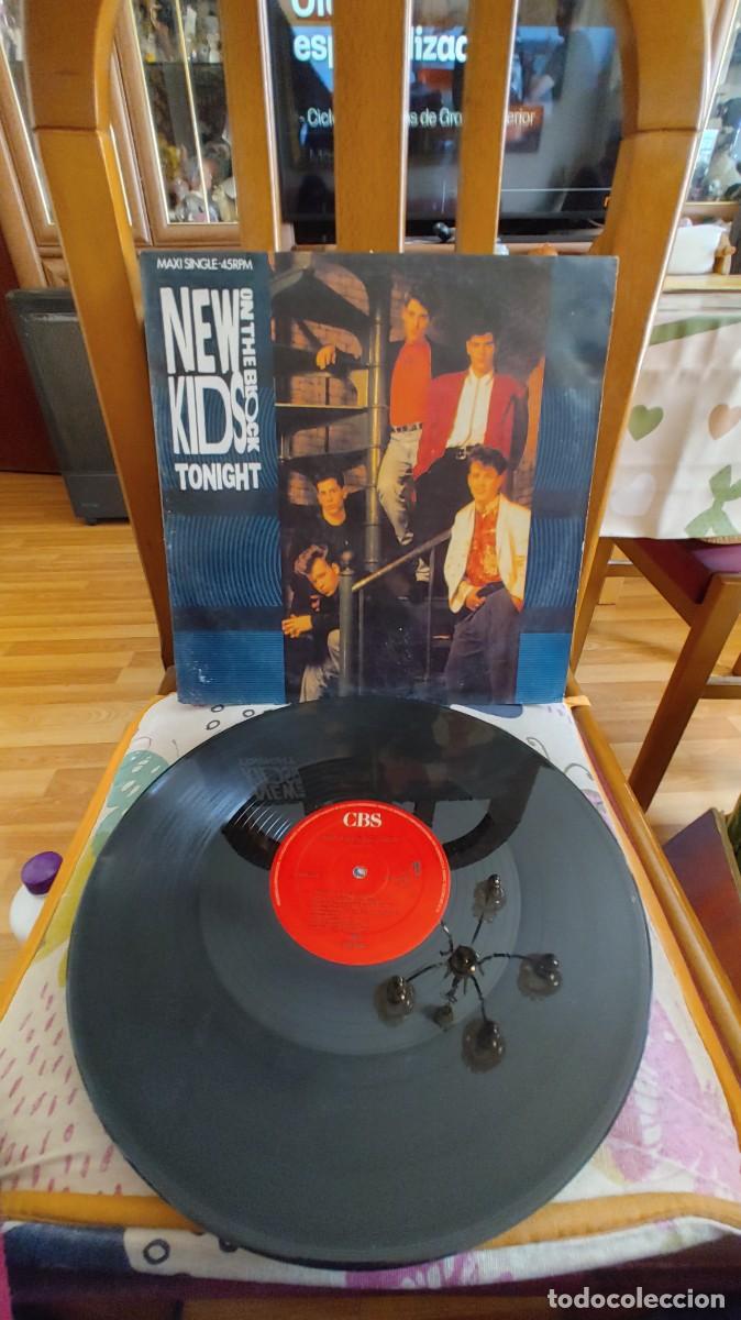 Discos de vinilo: NEW KID ON THE BLOCK-MAXI TONIGHT