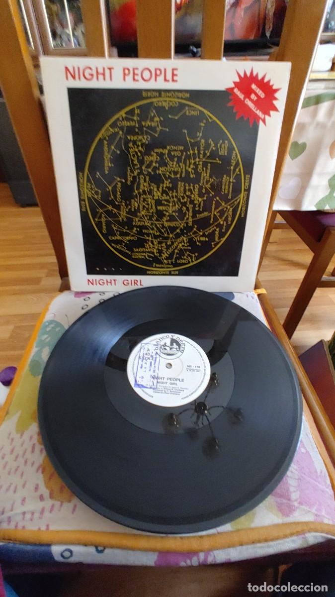 Discos de vinilo: NIGHT PEOPLE NIGHT GIRL-MAXI RAUL ORELLANA