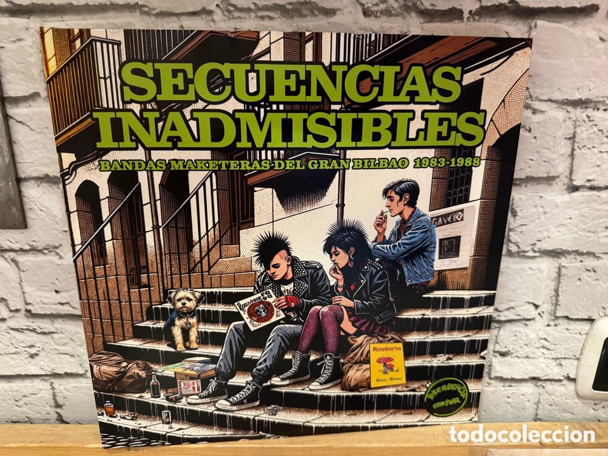 Discos de vinilo: SECUECIAS INADMISIBLES Bandas maketeras del Gran Bilbao 1983-1988. Lp vinilo