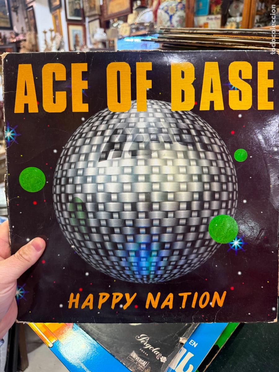 Discos de vinilo: LP ACE OF BASE - HAPPY NATION