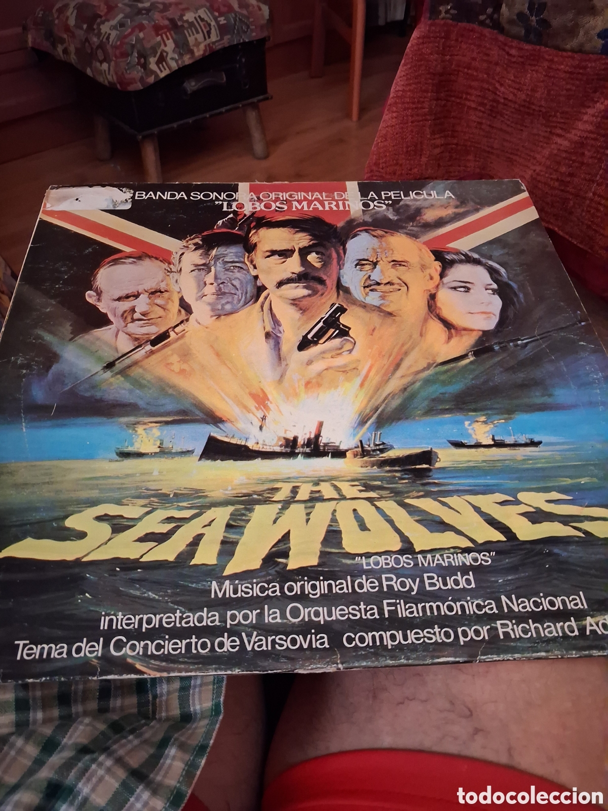 Discos de vinilo: Roy Budd&nbsp;&ndash;&nbsp;The Sea Wolves (Banda Sonora Original De La Pel&iacute;cula &rdquo;Lobos Marinos&rdquo;