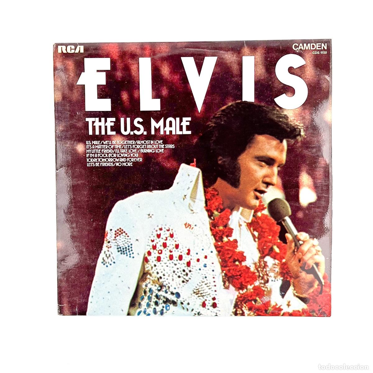Disques de vinyle: LP. Elvis Presley. The U.S. Male