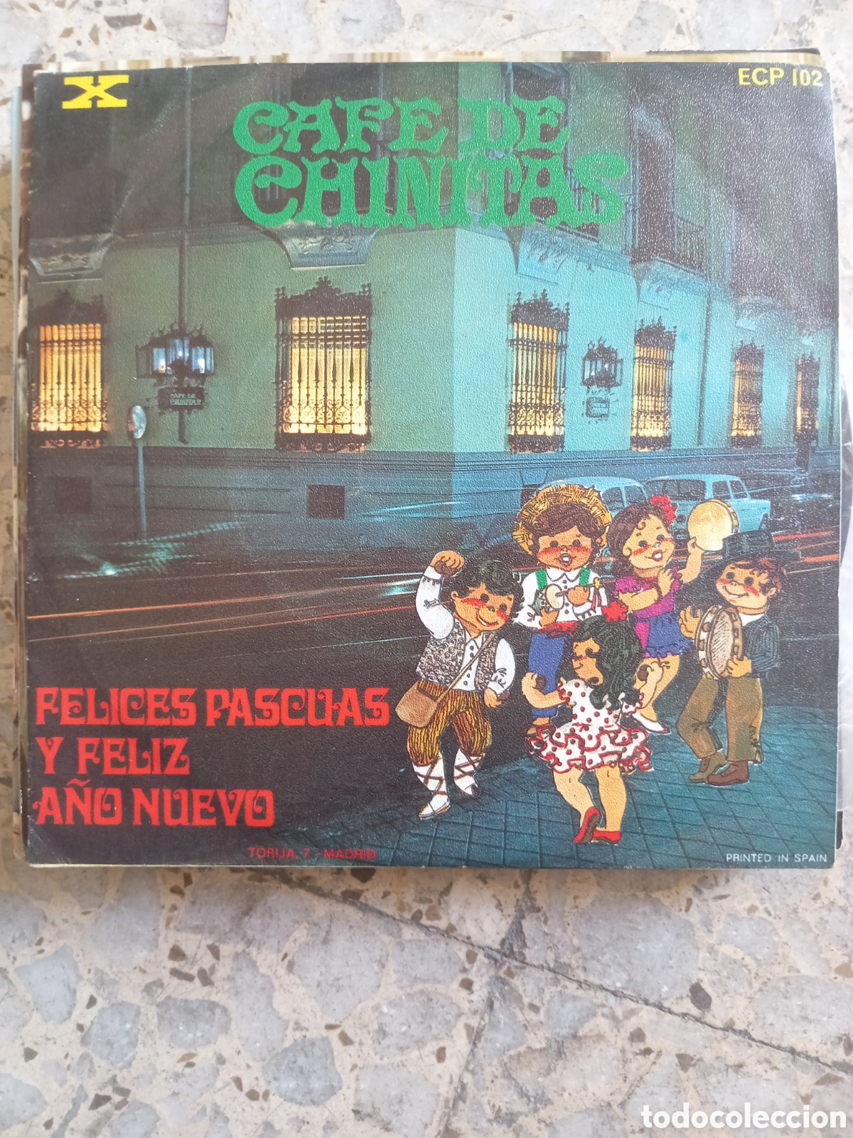 Discos de vinil: SGL VILLANCICOS CAFE DE CHINITAS SPANISH PAVILLON 1970