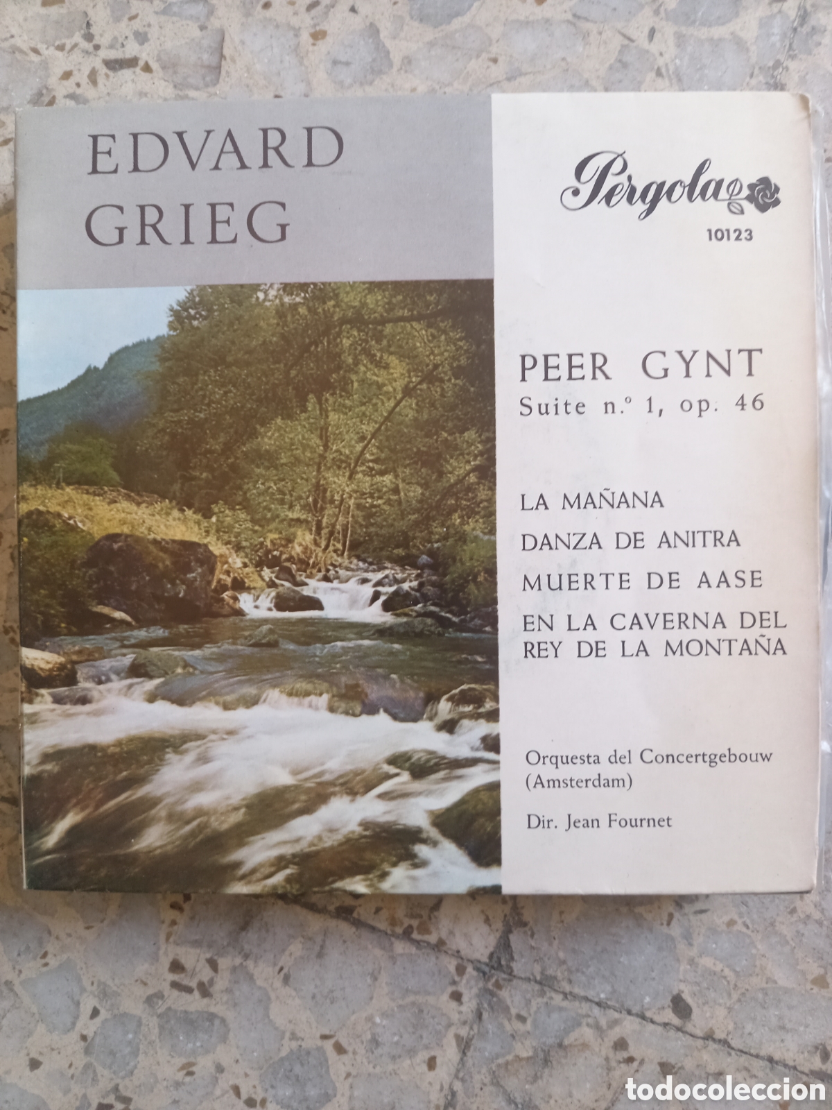 Discos de vinilo: EP EDVARD GRIEG PEER GYNT LA MA&Ntilde;ANA 1968