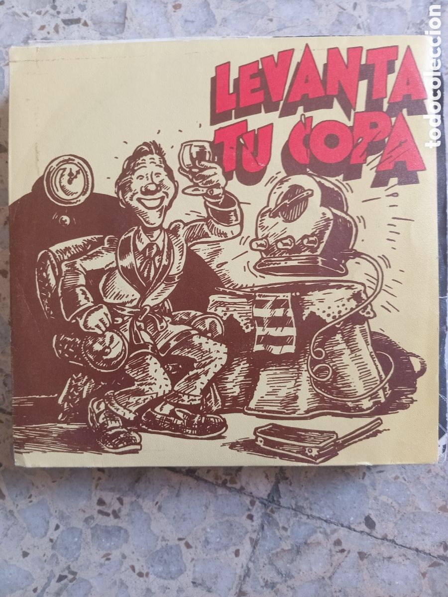 Dischi in vinile: SGL LEVANTA TU COPA BRANDY FELIPE II 1982 PROMO