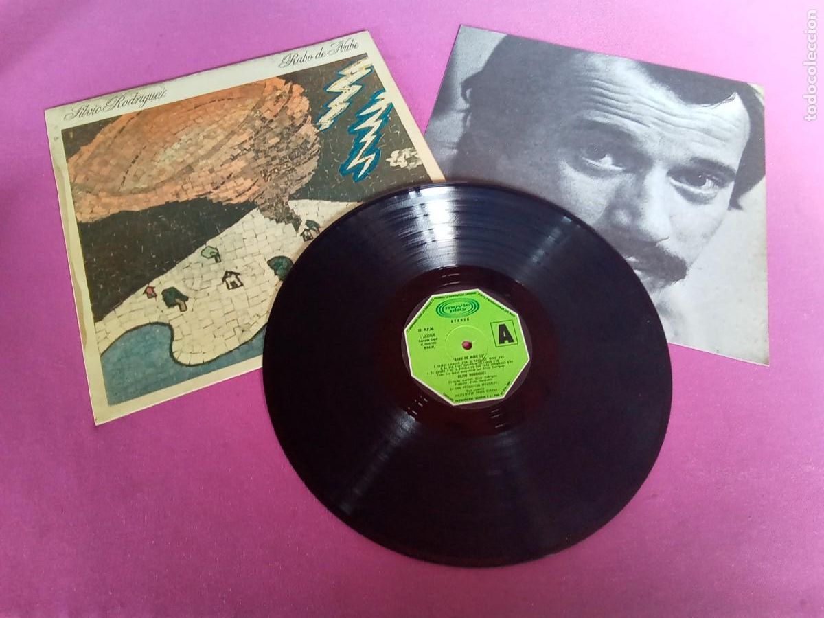 Discos de vinilo: RABO DE NUBE SILVIO RODR&Iacute;GUEZ CON ENCARTE 1980 LP L31 3