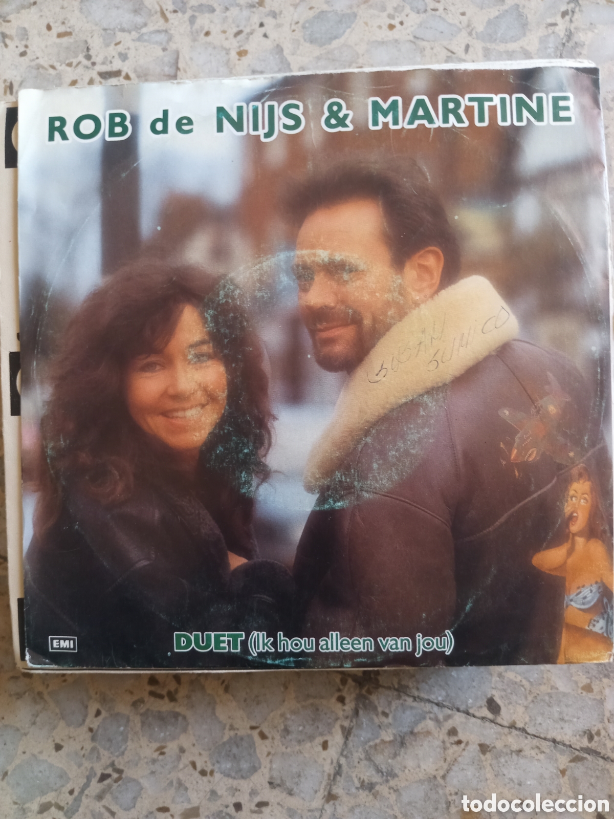 Discos de vinilo: SGL ROB DE NIJS & MARTINE DUET IK HOU ALLEEN VAN JOU 1989