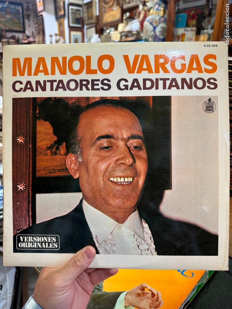 Discos de vinilo: LP MANOLO VARGAS - CATAORES GADITANOS
