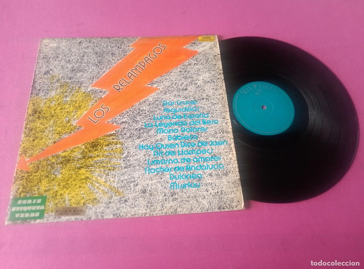 Discos de vinilo: LOS REL&Aacute;MPAGOS DOS CRUCES SEGUIDILLAS 1972 LP L31 3