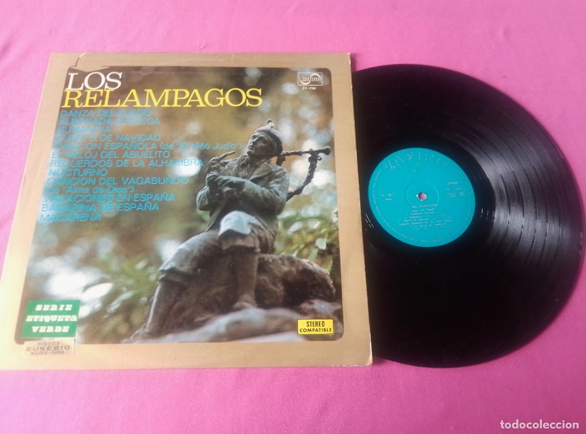 Discos de vinilo: LOS REL&Aacute;MPAGOS DANZA DEL FUEGO 1972 LP L31 3