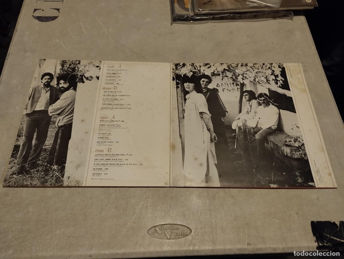 Discos de vinilo: MOCEDADES DOBLE LP 11-12 PORTADA ABIERTA - Foto 2
