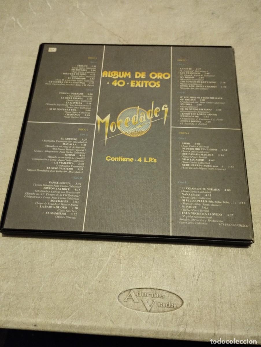 Discos de vinilo: MOCEDADES 4XLP BOX 40 EXITOS - Foto 2