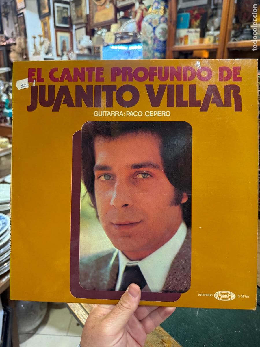 Discos de vinilo: LP EL CANTE PROFUNDO DE JUANITO VILLAR