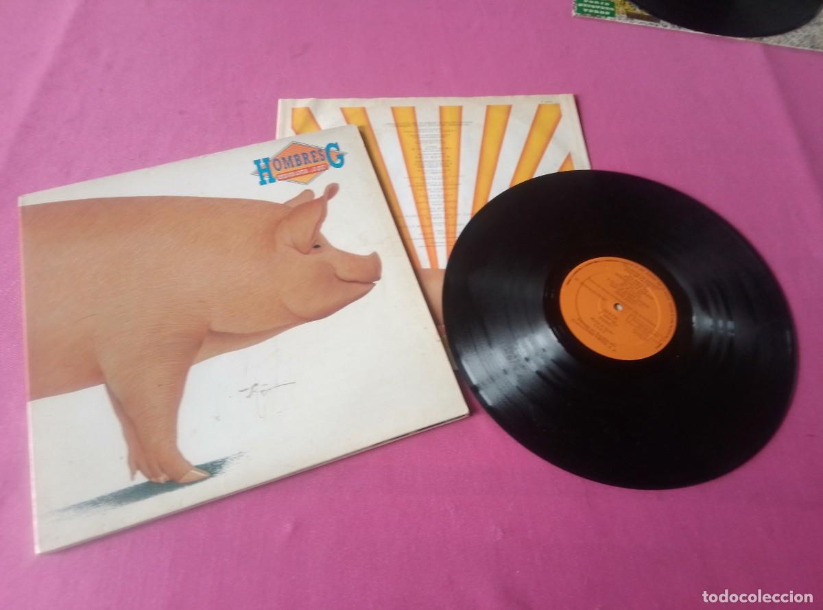 Discos de vinilo: HOMBRES G ESTAMOS LOCOS O QU&Eacute; 1987 CON ENCARTE LP L31 3