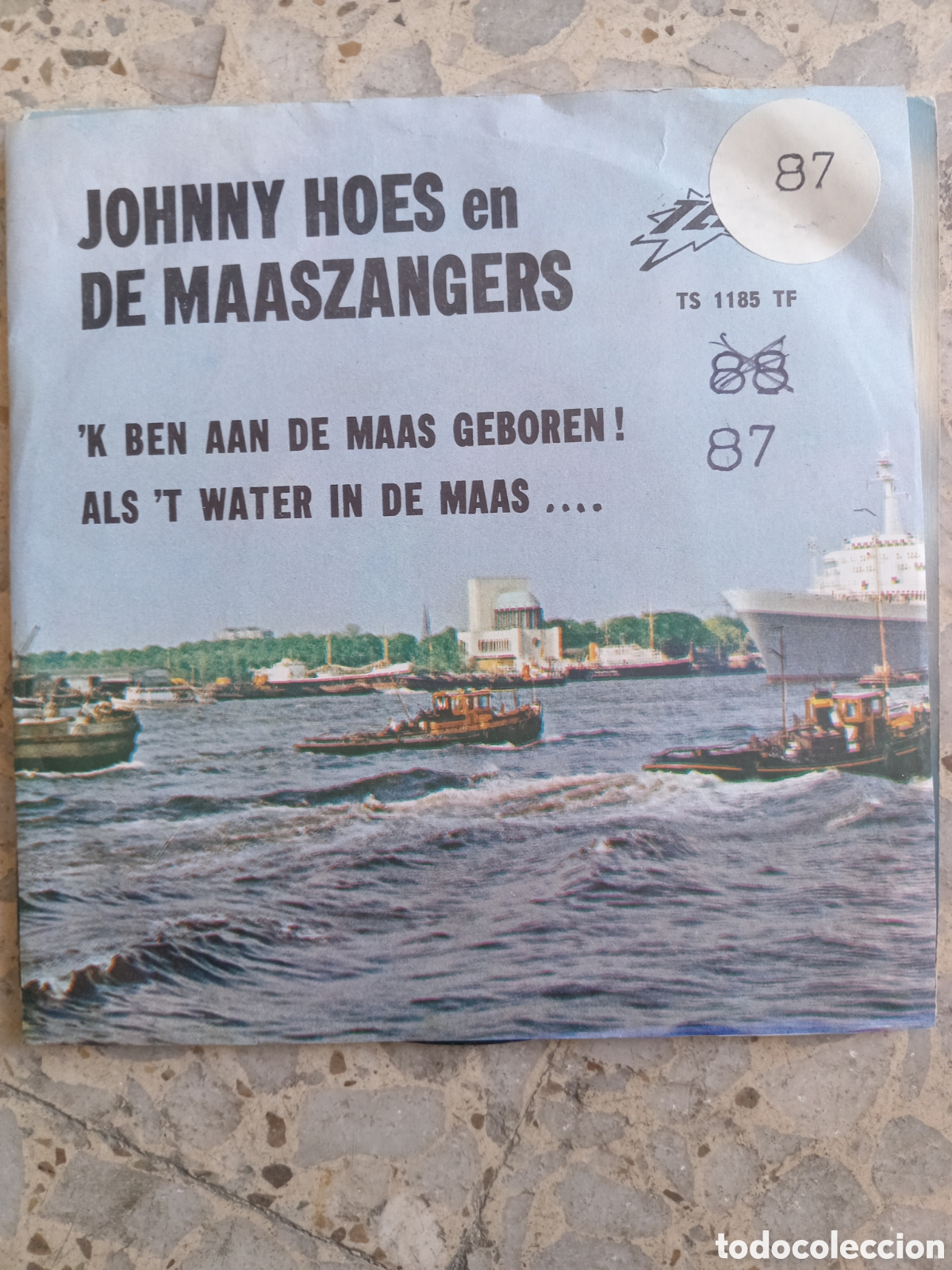 Discos de vinilo: SGL JOHNNY HOES DE MAASZANGERS 1965 HOLANDA