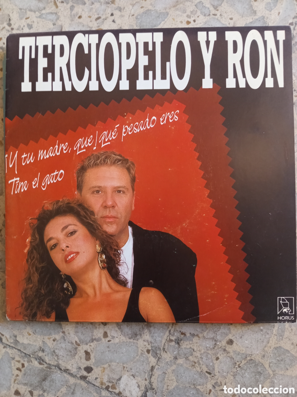 Discos de vinilo: SGL TERCIOPELO Y RON Y TU MADRE QUE 1990
