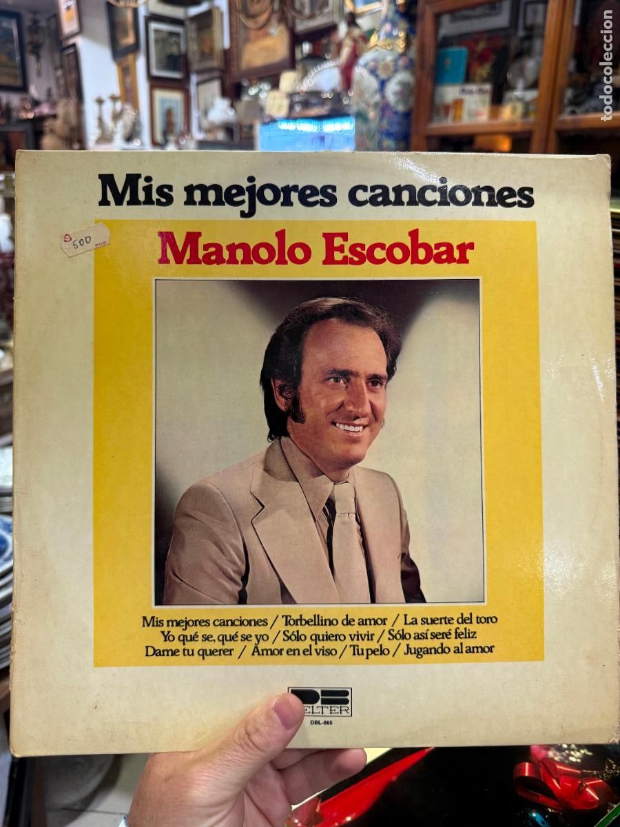 Discos de vinilo: LP MANOLO ESCOBAR - MIS MEJORES CANCIONES