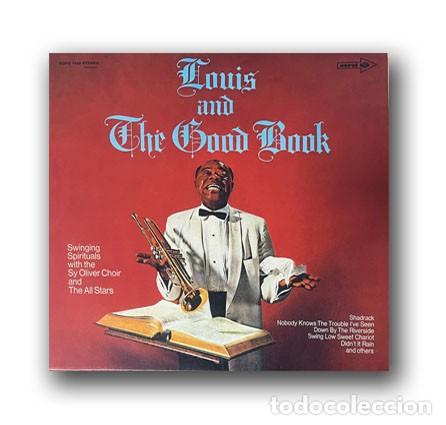 Discos de vinilo: Louis Armstrong And His All-Stars With The Sy Oliver Choir &ndash; Louis And The Good Book LP