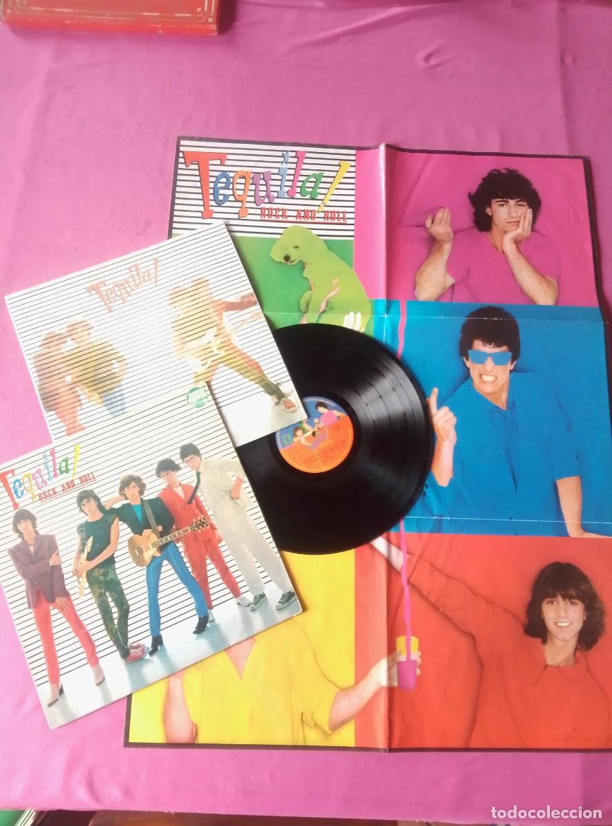 Discos de vinilo: TEQUILA ROCK AND ROLL 1979 CON POSTER Y ENCARTE LP L31 3