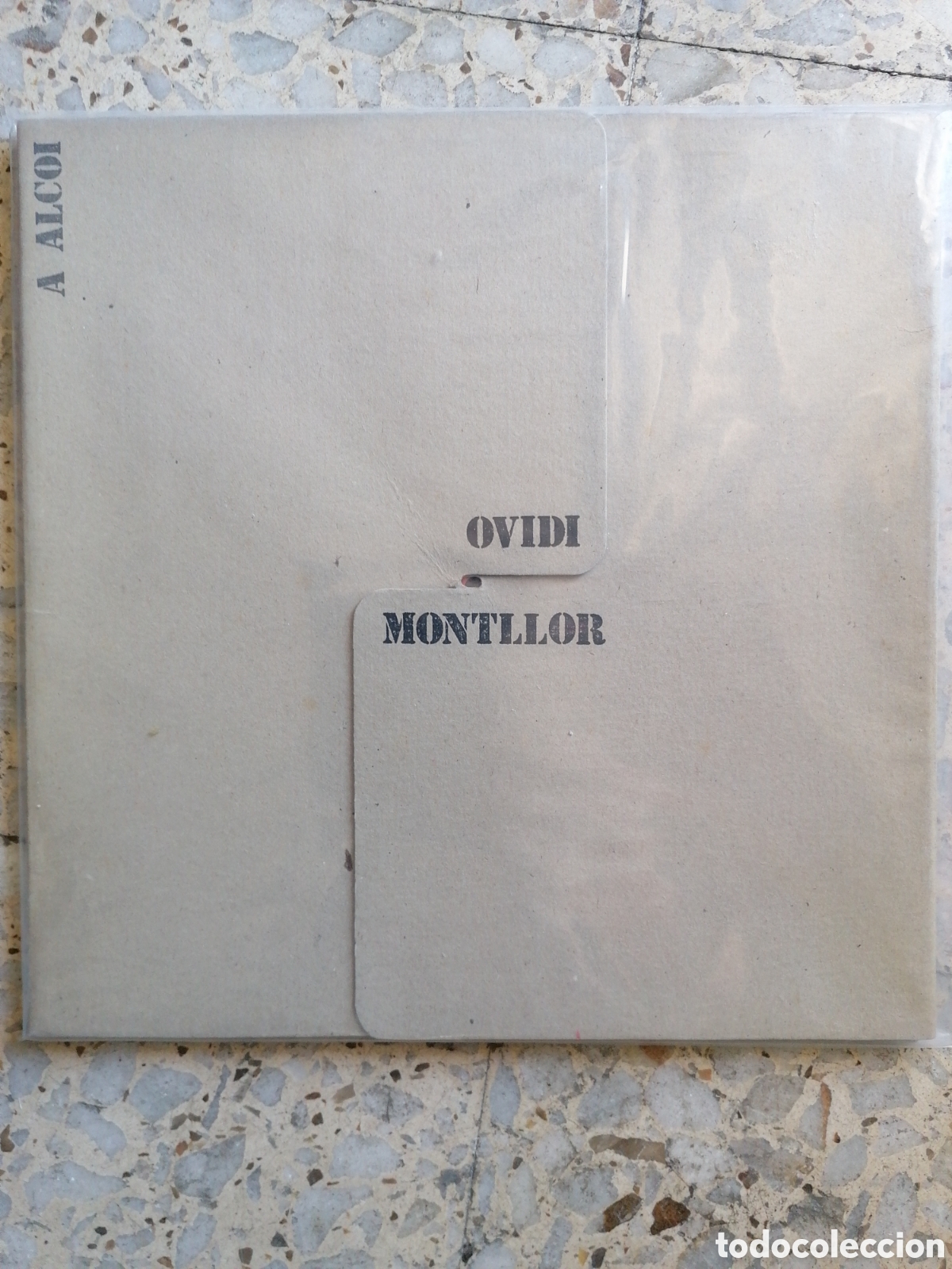 Discos de vinilo: LP OVIDI MONTLLOR A ALCOI 1974