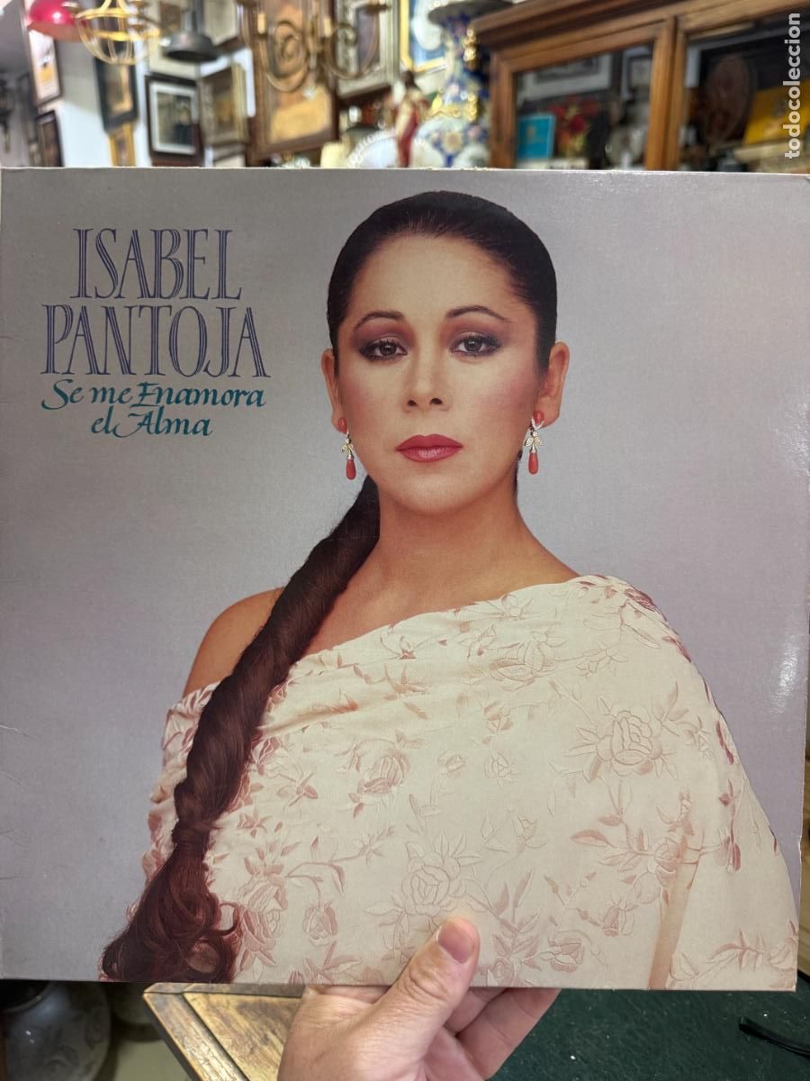 Discos de vinilo: LP ISABEL PANTOJA - SE ME ENAMORA EL ALMA