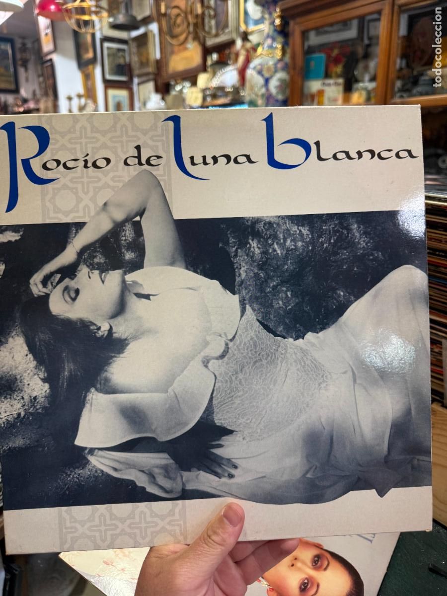 Discos de vinilo: LP ROCIO JURADO - ROCIO DE LUNA BLANCA