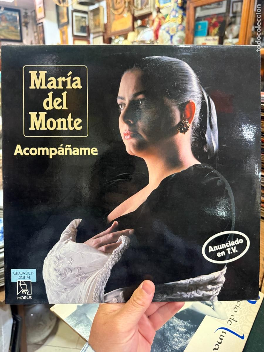 Discos de vinilo: LP MARIA DEL MONTE - ACOMPA&Ntilde;AME
