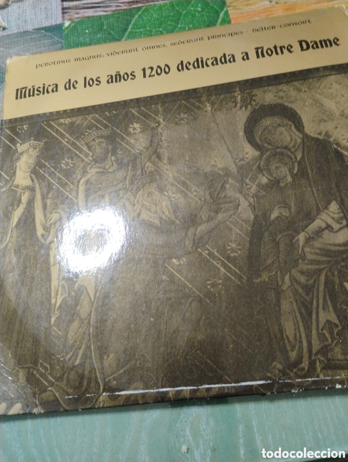 Discos de vinilo: Disco de vinilo.Miusica de los a&ntilde;os 1200 dedicada a Notre Fame