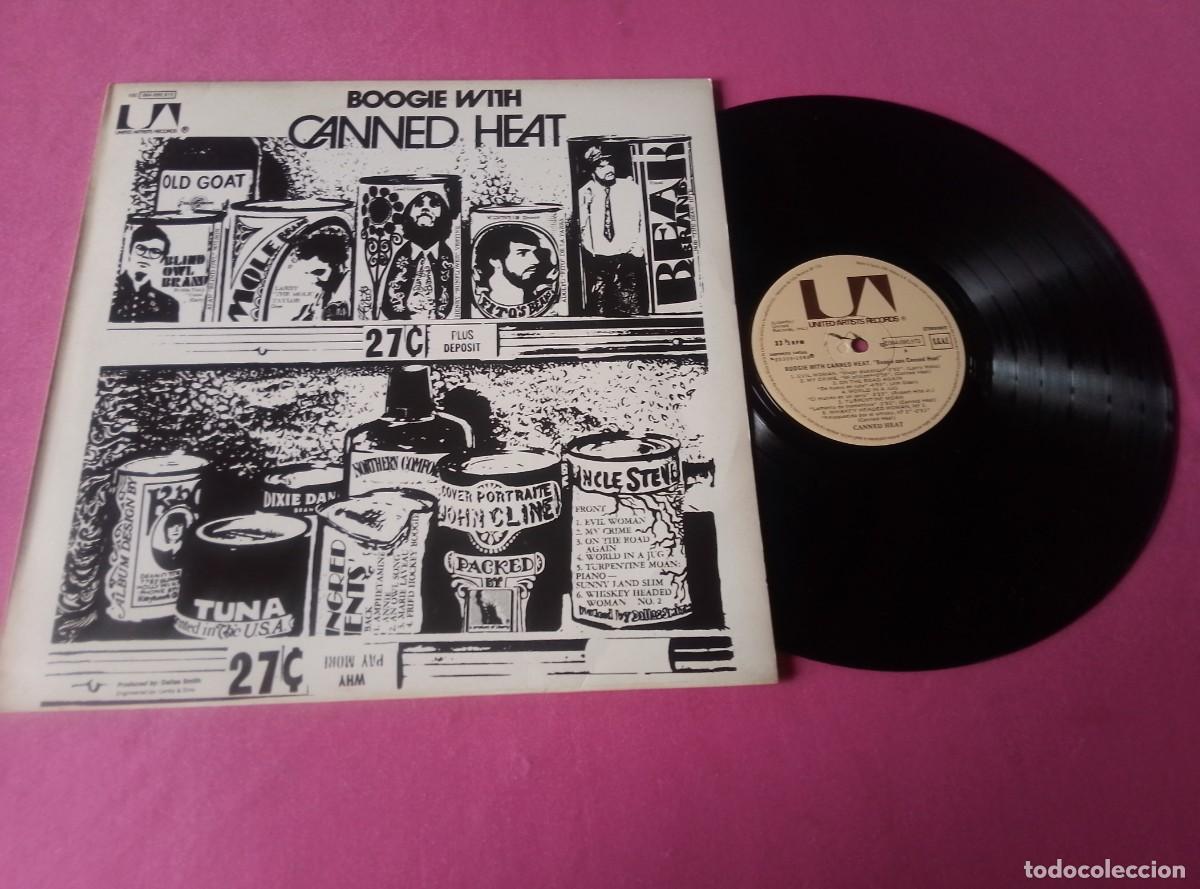 Discos de vinilo: BOOGIE WITH CANNED HEAT 1980 LP L31 3