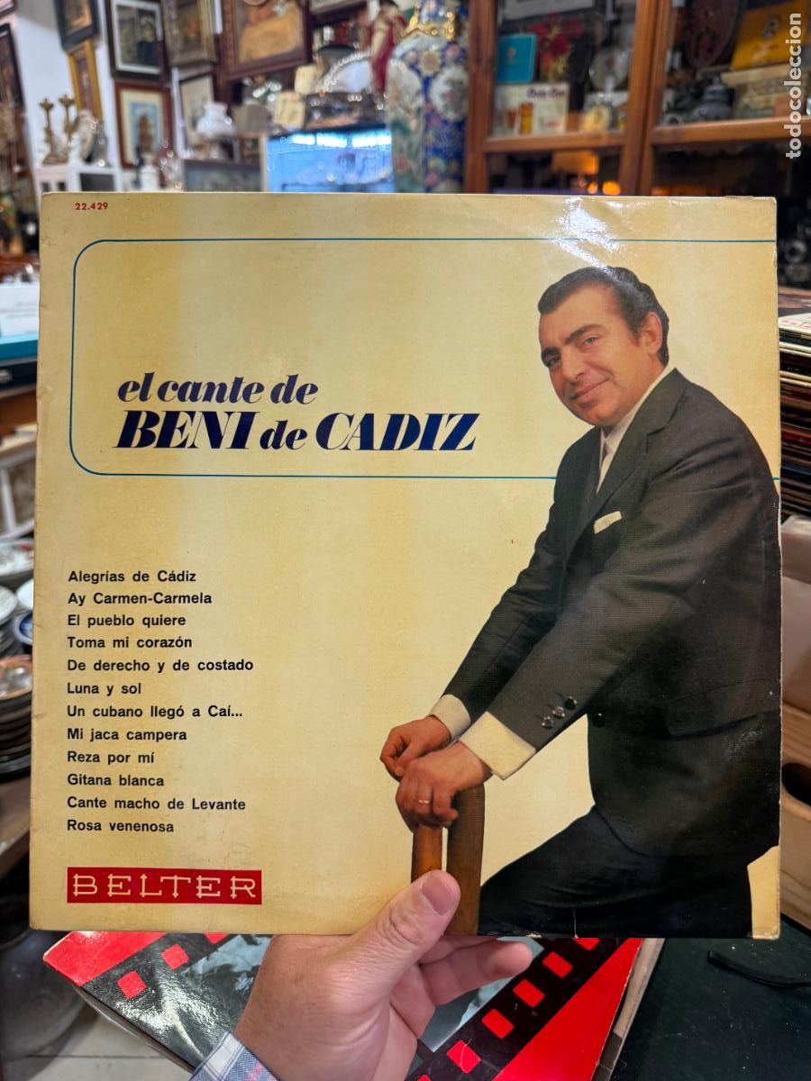 Discos de vinilo: LP EL CANTE DE BENI DE CADIZ