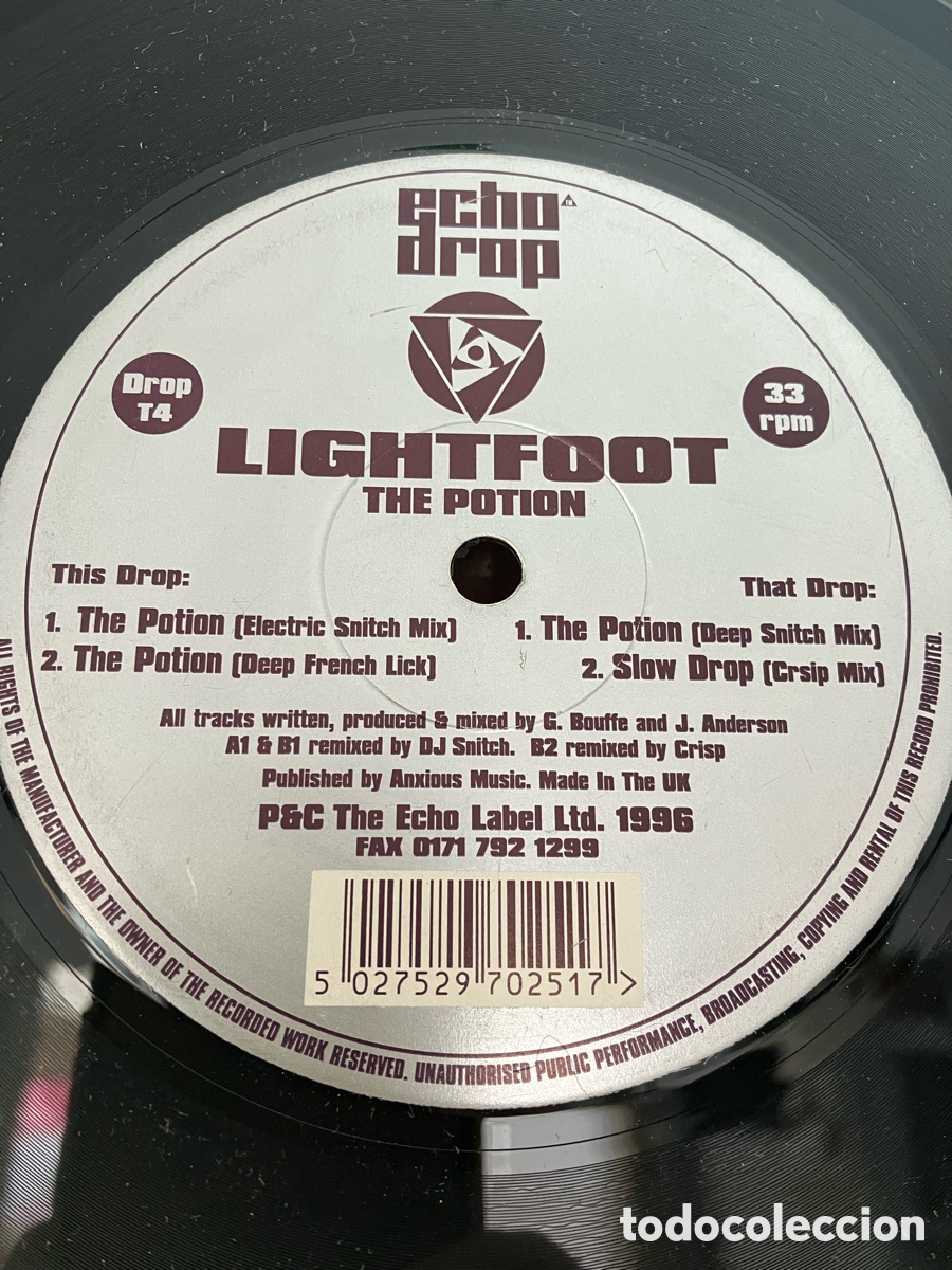 Discos de vinilo: Lightfoot -The Potion - Foto 3