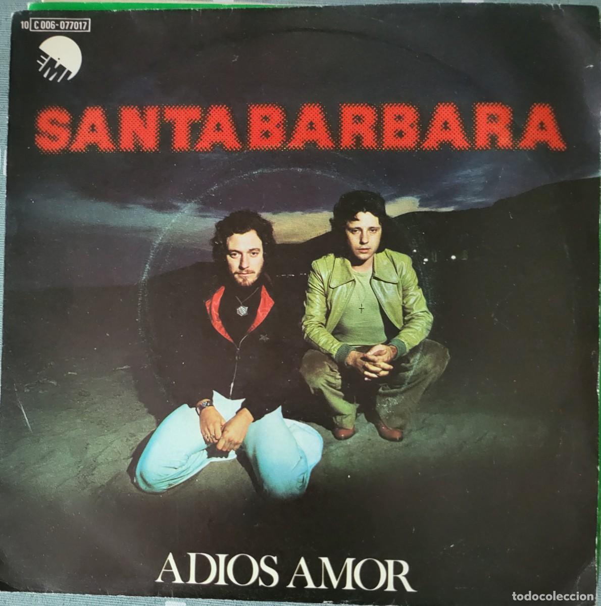 Discos de vinilo: Santabarbara single sello Emi editado en Espa&ntilde;a a&ntilde;o 1978...