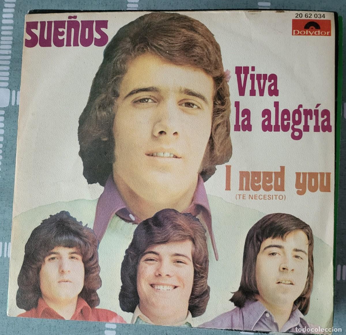 Discos de vinilo: Sue&ntilde;os single sello Polydor editado en Espa&ntilde;a a&ntilde;o 1971...