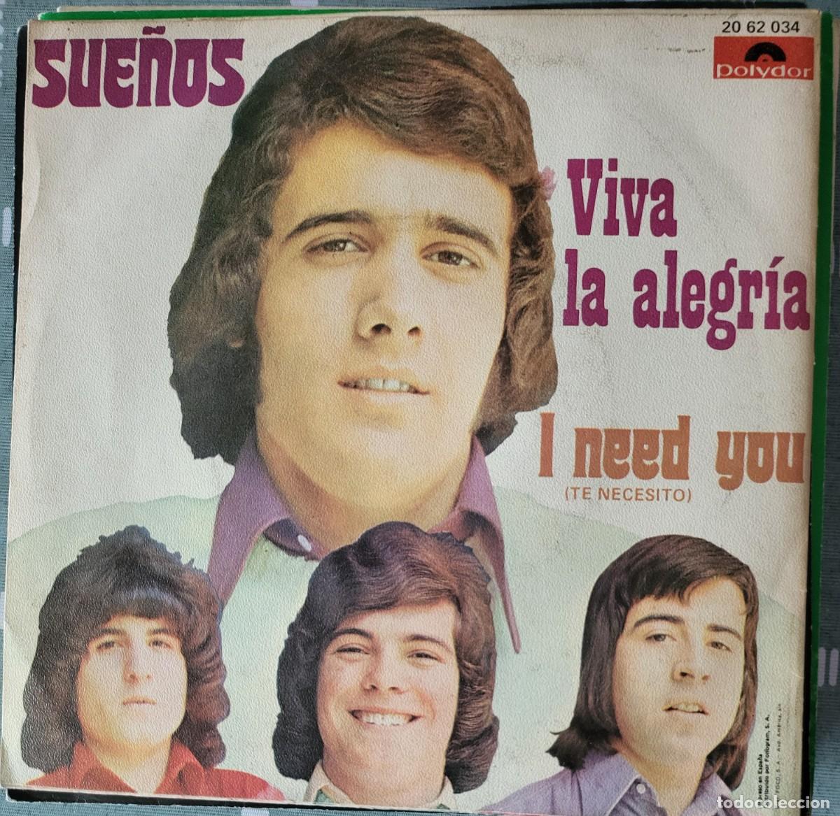 Discos de vinilo: Sue&ntilde;os single sello Polydor editado en Espa&ntilde;a a&ntilde;o 1971... - Foto 2