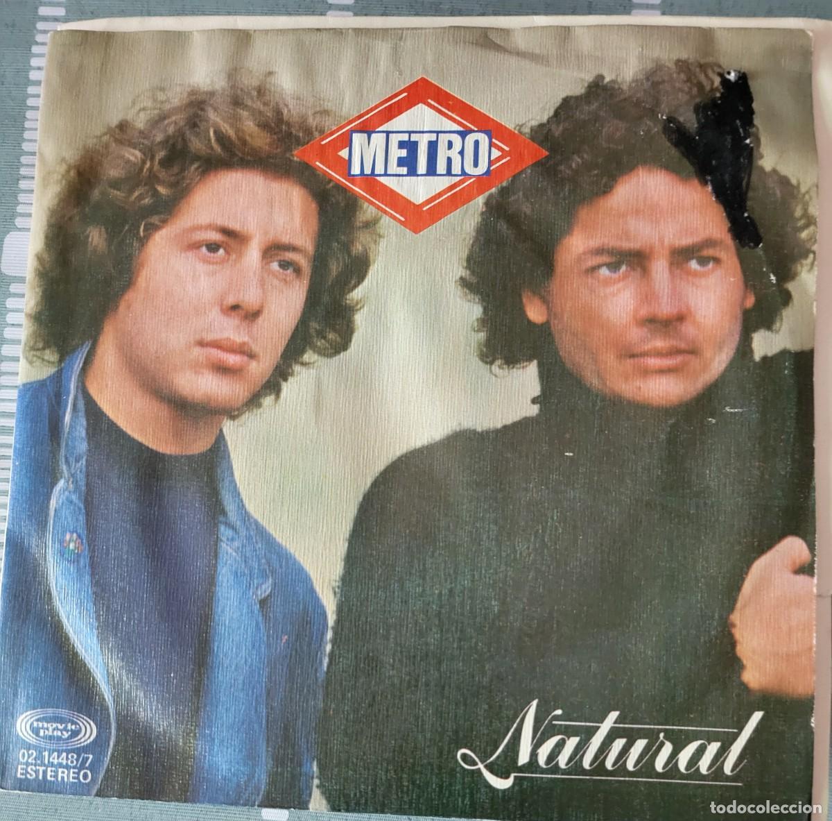 Discos de vinilo: Natural single sello Movieplay editado en Espa&ntilde;a a&ntilde;o 1978...