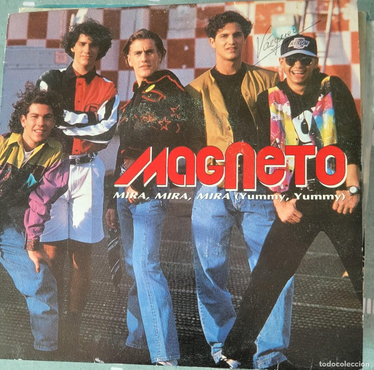 Discos de vinilo: Magneto single sello CBS editado en Espa&ntilde;a a&ntilde;o 1992 promocional solo 1 cara...