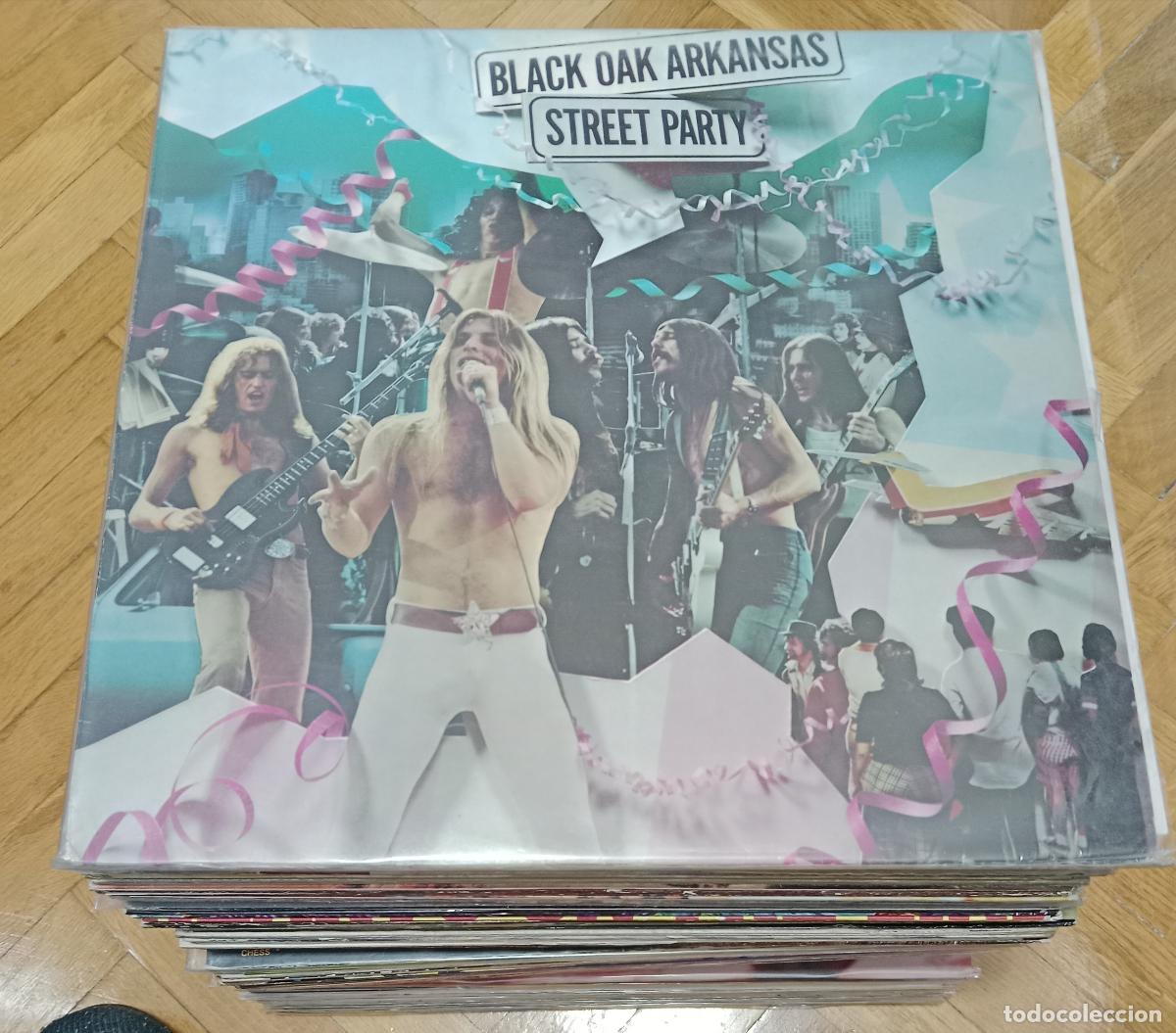 Discos de vinilo: Black Oak Arkansas &lrm;&ndash; Street Party Lp UK 1974